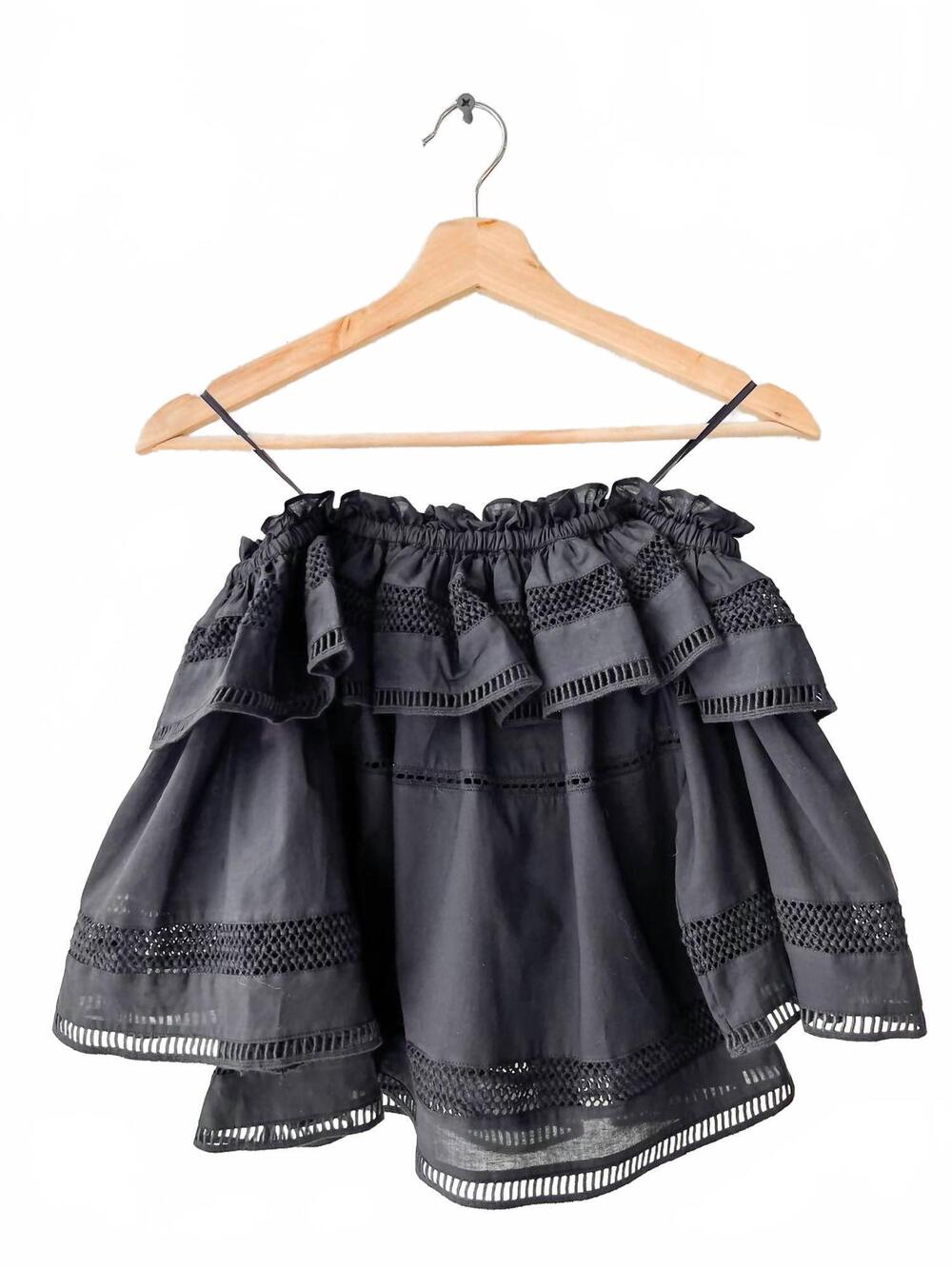 NEW CHRISTY LYNN angela top in black - Picture 3 of 5